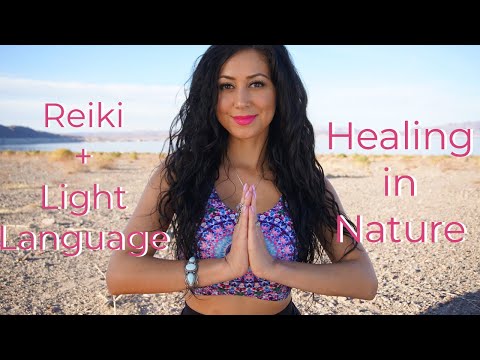 Reiki ASMR | Nature Series | Light Language| Relaxing Chakra cleanse|