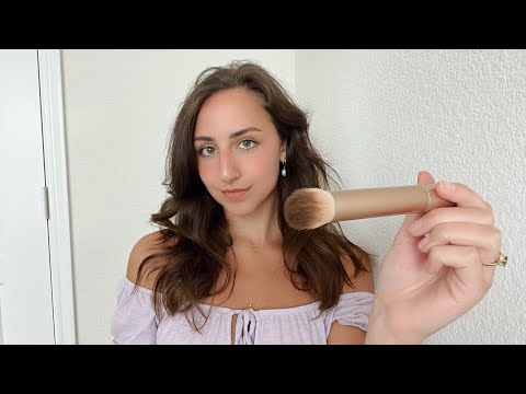 ASMR bestie does your makeup and hair roleplay ✨💕