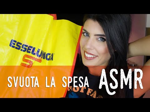 ASMR ita - 🍑 SVUOTA la SPESA PRIMAVERILE • ESSELUNGA (Whispering)