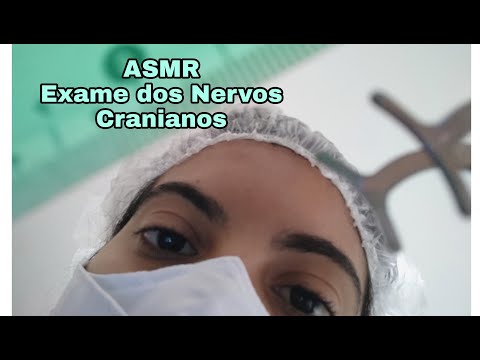 ASMR CASEIRO EXAME DOS NERVOS CRANIANOS - ROLEPLAY CLÍNICA DO SONO