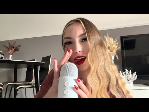 ASMR but everything only with MOUTH SOUNDS👄 (tapping, scratching, close-up)