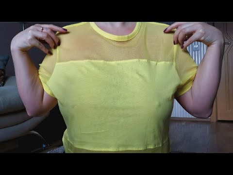 ASMR | Shirt Scratching 👀 | Fabric Sounds 😉