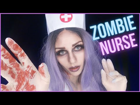 ASMR ROLEPLAY | ZOMBIE NURSE eating your face