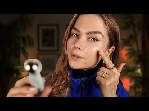 ASMR Face, Head & Ear Massage.  Relaxing Personal Attention