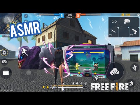 ASMR FREE FIRE 💕 SONIDITOS COSQUILLOSOS (Tapping, Gotero, Agüita, Mouth Sounds)