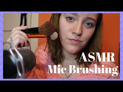 ASMR Mic Brushing and Whispers