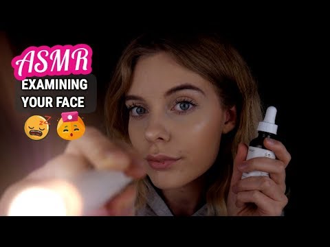 ASMR Examining Your Face Roleplay - Soft Speaking