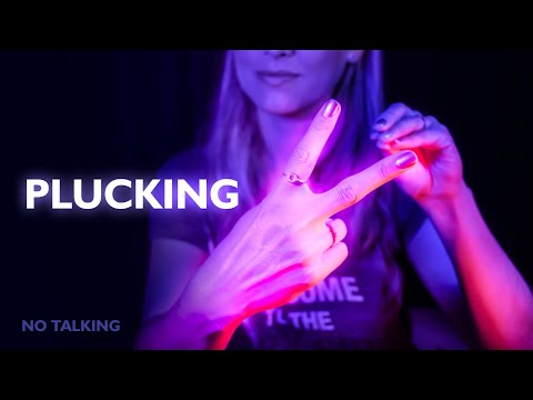 ASMR PLUCKING AWAY YOUR NEGATIVE ENERGIES WITH LAYERED SOUNDS AND INVISIBLE SCISSORS  ✨  NO TALKING