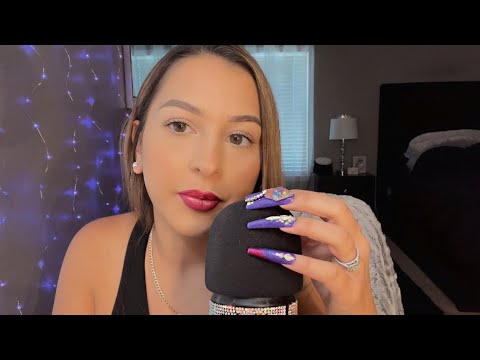 ASMR tingly trigger wordz with mic scratching, mic brushing, personal attention 🥰❤️‍🔥