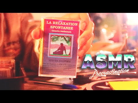 ASMR Lo-Fi 📹1990's Cassette Tape Cleaning
