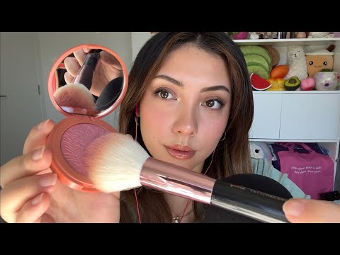 ASMR GRWM with new products! 💚 ~from my tarte cosmetics haul~ | Whispered