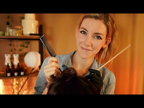 ASMR 🔍 A Rather Strange™ Scalp Examination & Treatment | Personal Attention Roleplay, Hair Sounds