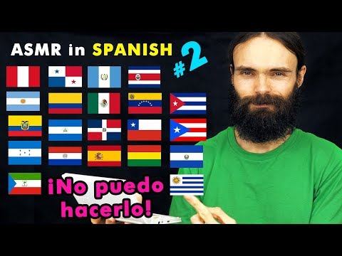 ASMR video in Spanish 2 (Susurros, asmr en Español, para relajarse, a few triggers)