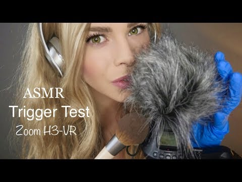 ASMR NEW MIC TRIGGER TEST ~ ZOOM H3-VR ~ CAN IT GIVE YOU TINGLES?