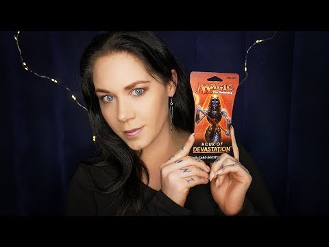 ASMR Unboxing Magic the Gathering | Hour Of Devastation Booster Pack