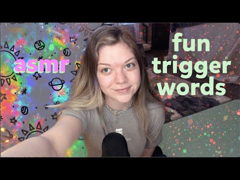 trigger words asmr ~ let's have some fun !!! clicky + cupped tingly whispering & personal attention