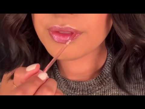 Asmr Glossy Kisses Applying Lip Products Kisses Mouth Sounds