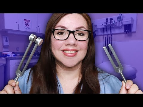 ASMR Deep and Detailed Ear Cleaning Roleplay / Otoscope and Tuning Forks