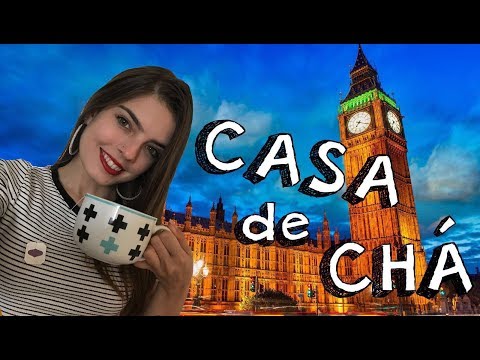 ASMR CASA DE CHÁ BRITÂNICA roleplay português (paper sounds, nail tapping, soft spoken)