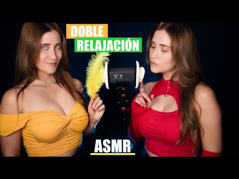 ASMR en español para dormir en 20 minutos con doble relajación