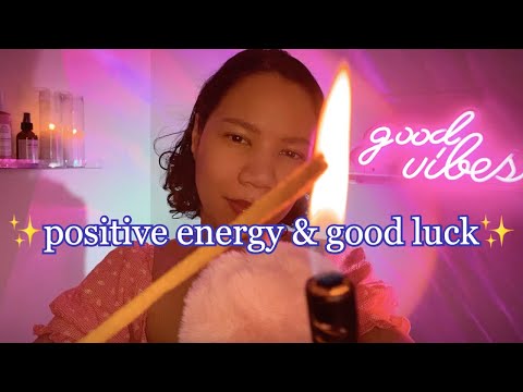 This Will Help You Through It 🌈 ASMR Reiki | Positive Energy & Good Luck