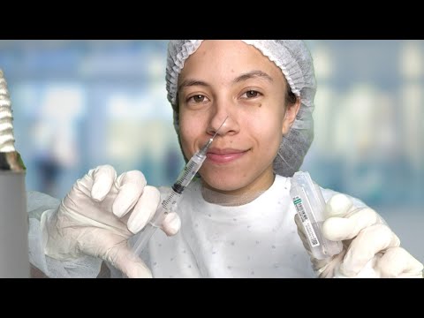 ASMR ROLEPLAY ENFERMEIRA - Atualizando Seu Cartão de Vacina 💉⚕️