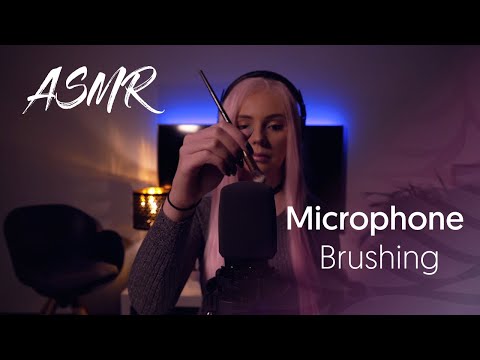 ASMR | Microphone Brushing for Better Sleep 🤍🎧
