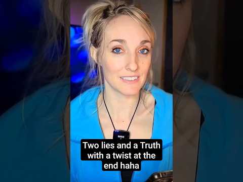 ASMR Two Lies and a Truth