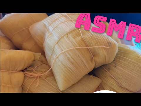 ASMR-Preparando Humitas🇨🇱/Asmr En español