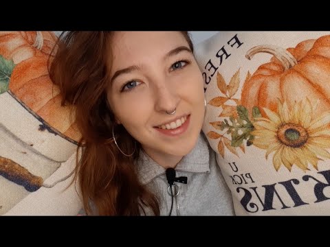 ASMR haul | autumn decor tapping, scratching & tracing | collab with @Crystalline Autumn ASMR 🍁