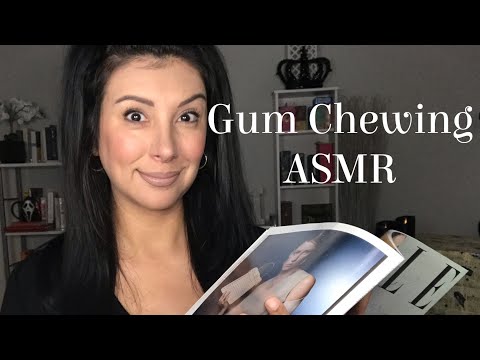 ASMR: Gum Chewing Magazine Flip Through