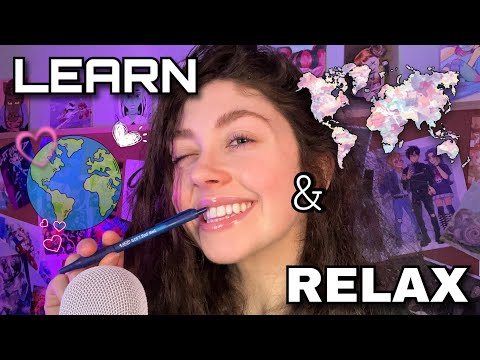 ASMR - Welcome To Geography Class! ( soft spoken, teacher roleplay )