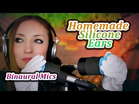 - ASMR - (less talking) Testing Silicone Ear Cleaning Sounds, This Time With In-Ear Binaural Mics