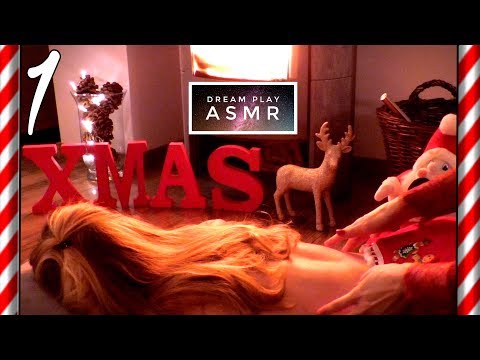1🎅🏻 ★ASMR★ TINGLY Back Tickle Massage - CHRISTMAS Triggers infront of 🔥fireplace | Dream Play ASMR