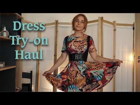 ASMR Extravagant and Sophisticated Dress Try-On | Asian style, soft spoken