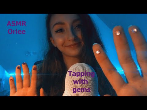 ASMR | Tapping with gems ✨