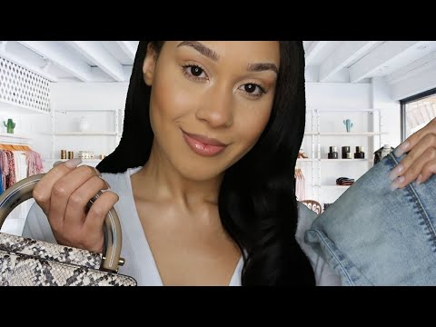 [ASMR] Personal Shopper Roleplay| Fabric Sounds, Tapping, Whispers..