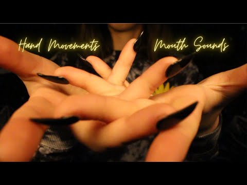 Incredibly Relaxing Hand Movements & Mouth Sounds🌻
