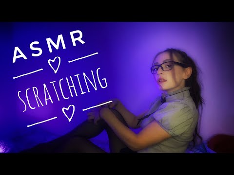 ASMR Scratching fabric sounds #asmr #scratching #sleep