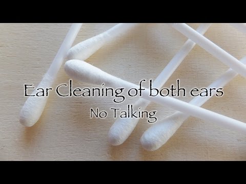 [ASMR] 両耳同時に耳かき Ear Cleaning of both ears#2 [声なし-No Talking]