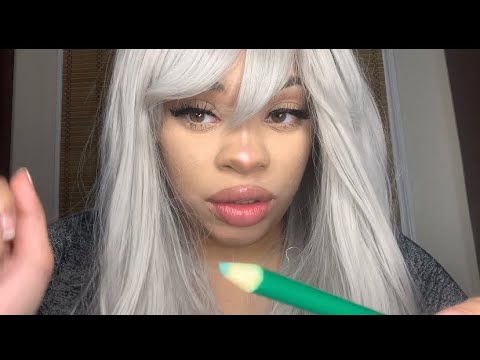 Asmr Personal Attention : Stippling, positive affirmations, visual triggers