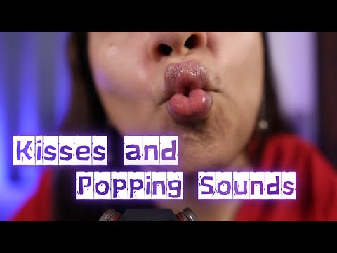ASMR Fish Kisses and Buble Popping Sounds - No Talking