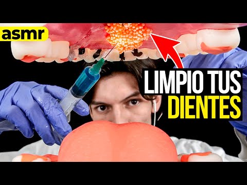 ASMR LIMPIEZA DE DIENTES (Dentista) *asmr roleplay - ASMR Español - mol asmr