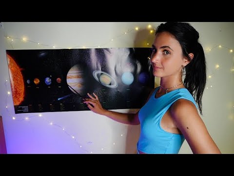 Una lezione davvero spaziale | ASMR ITA | Astronomy Lesson ☾ Pianeti