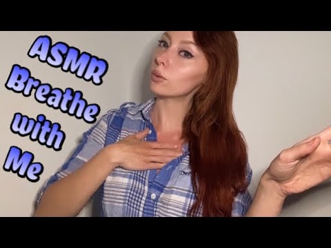 ASMR Breathe with Me | Whispers + Hand Movements for Relaxation