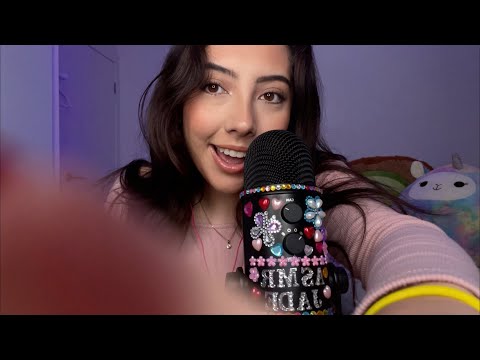 ASMR Kelly‘s Custom Video 💗 ~tapping, tongue clicking, face touching~ | Whispered