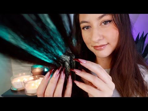 ASMR Friend Plays With Your Hair Until You Sleep ✨ whispered chats & personal attention