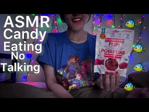 ASMR Eating Candy No Talking 🐠