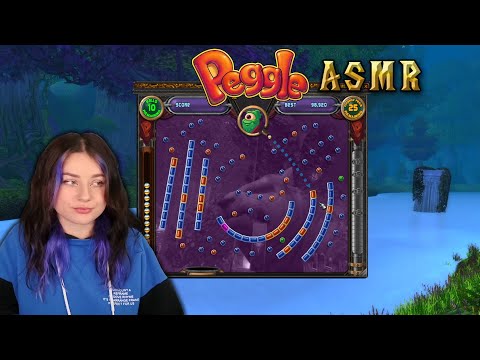 ASMR Playing Peggle While Flying in World of Warcraft (Nostalgia, Mouse Clicking, Whispering)
