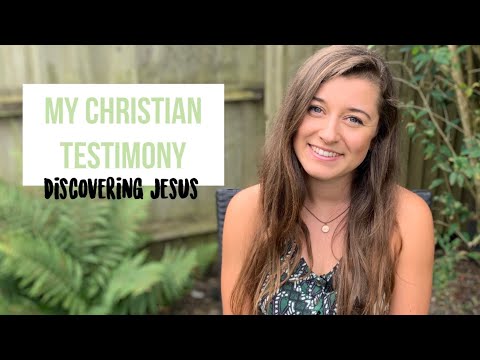 MY CHRISTIAN TESTIMONY | Discovering Jesus